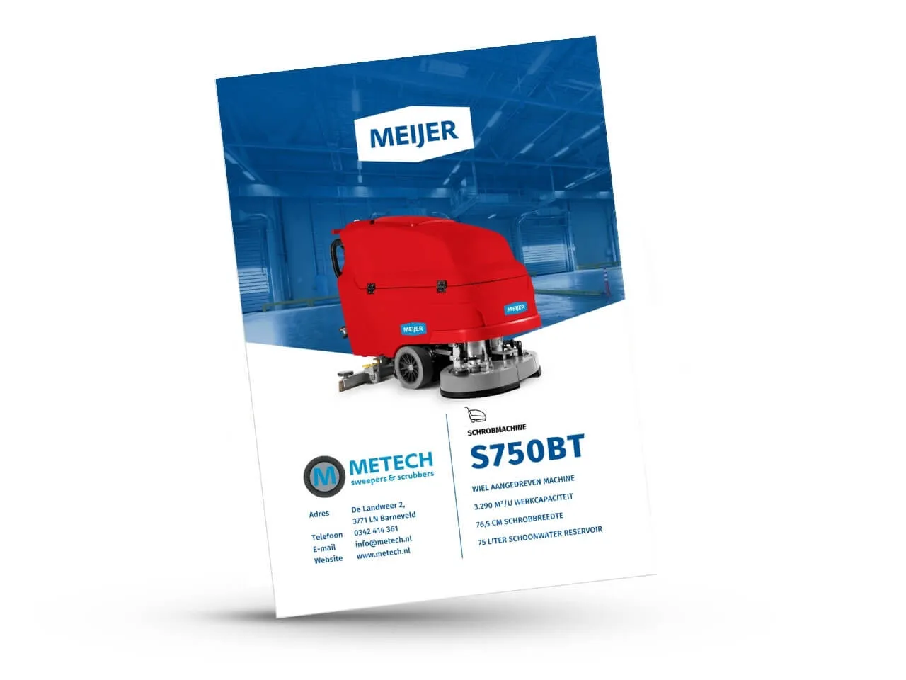 Brochure: Meijer S750BT Demo model