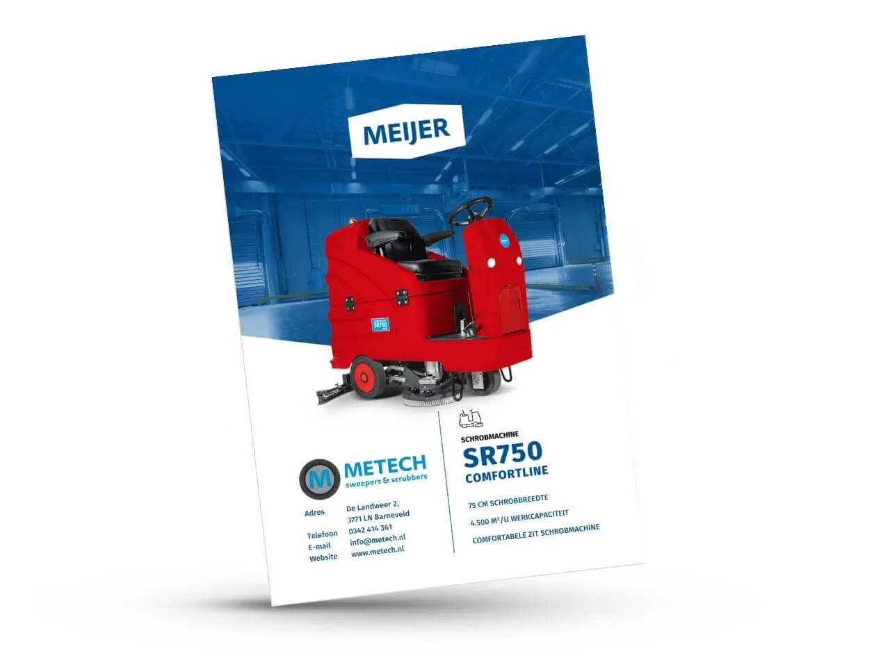 Brochure: Meijer SR750 Comfortline Demo model