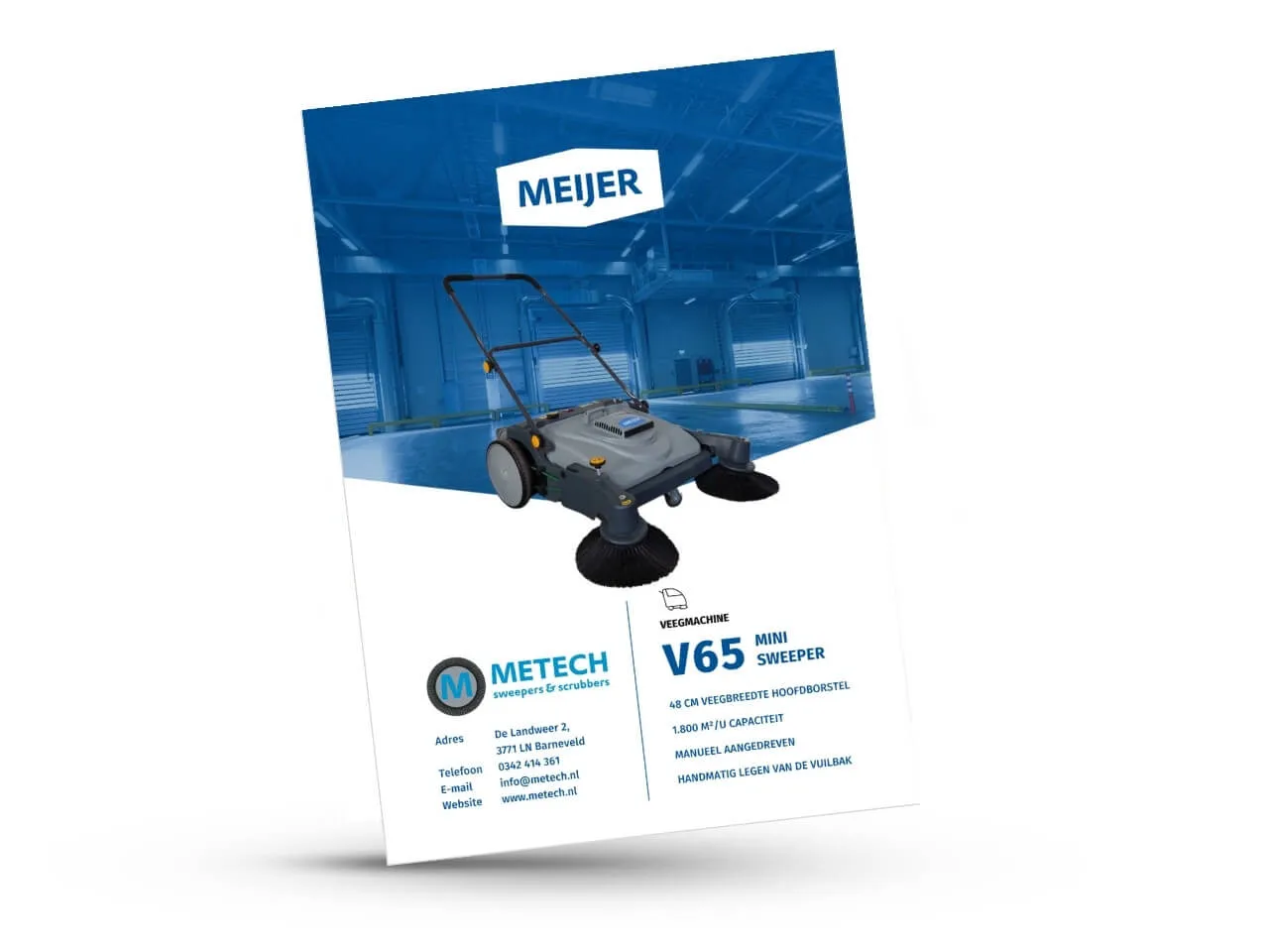 Brochure: Meijer V65 Mini Sweeper