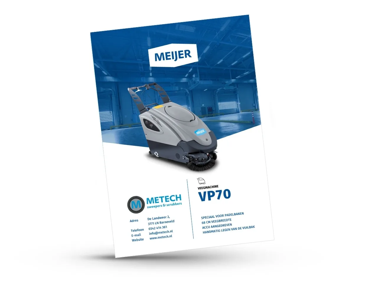 Brochure: Meijer VP70 Padel