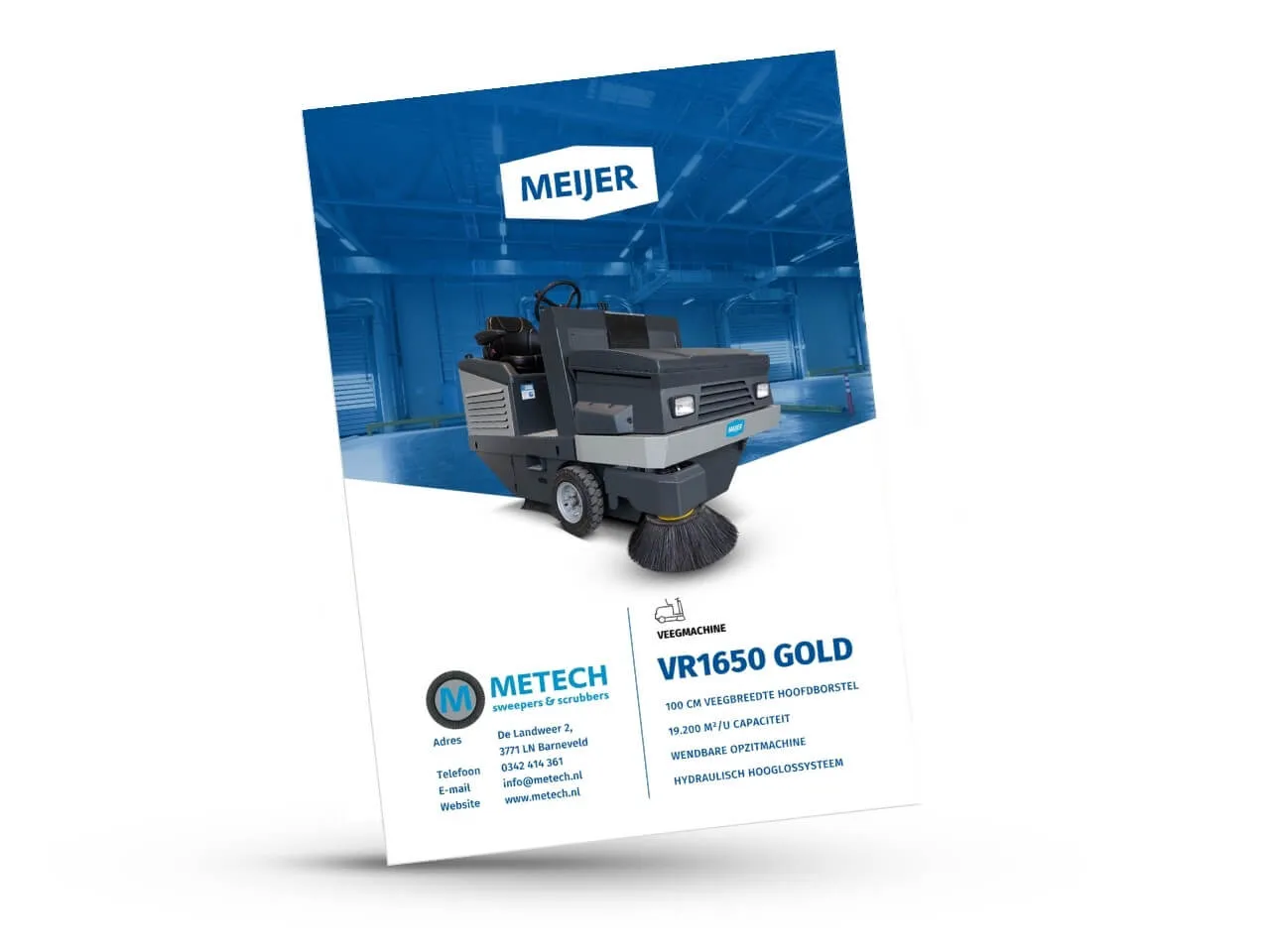 Brochure: Meijer VR1650 GOLD
